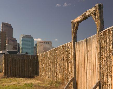 Fort Calgary bietet Geschichte zum Anfassen