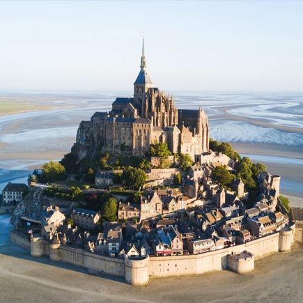 Saint Michel Abtei, Normandie, Frankreich