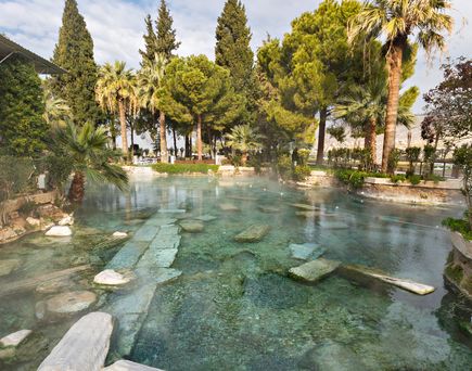 Erholsames Kurbad in Pamukkale