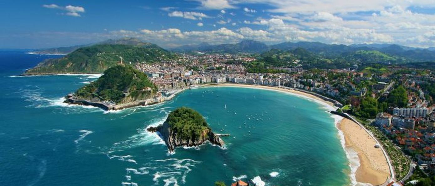  San Sebastian, Spanien, Strand, Meer