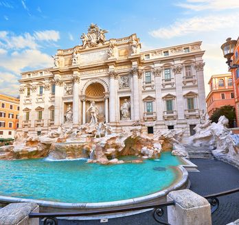 Trevi Brunnen in Rom