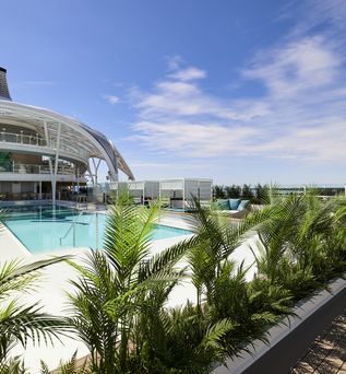 Pool auf Mein Schiff Flow