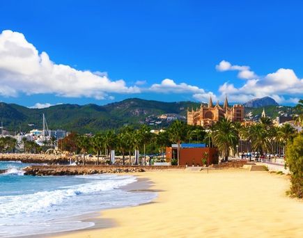 Panoramablick auf Palma de Mallorca