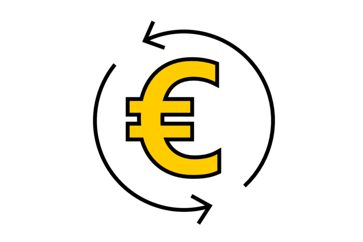 Icon Eurozeichen "Wirtschaftlich"