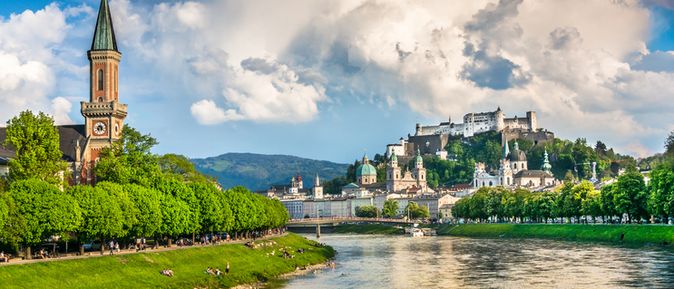 Salzburg, Altstadt und Neutor