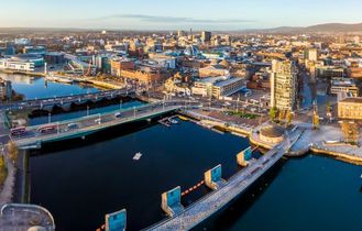 Belfast Urlaub Panorama
