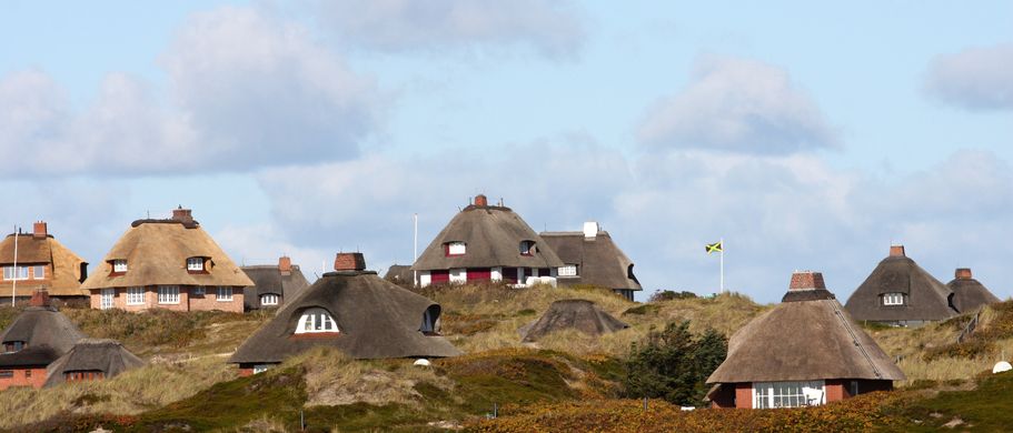 Rantum, Reethaeuser