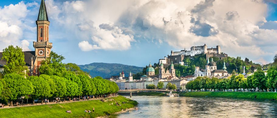 Salzburg, Altstadt und Neutor