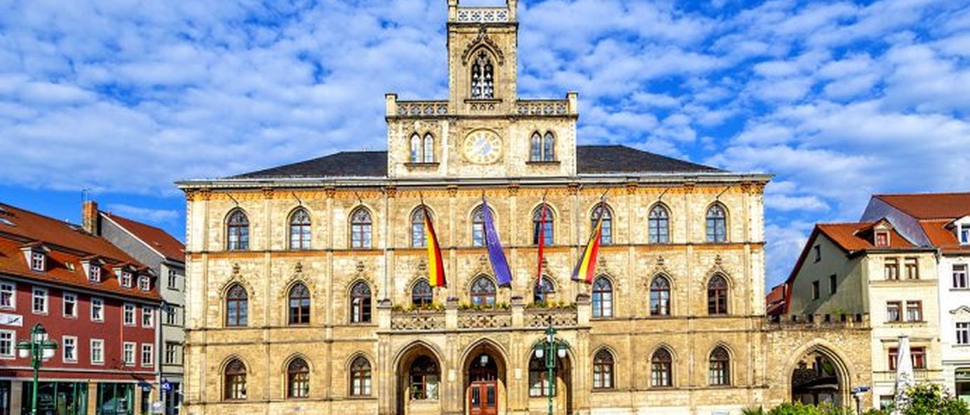  Rathaus in Weimar