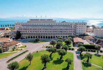 Hotel, Canvas by Mitsis Messonghi