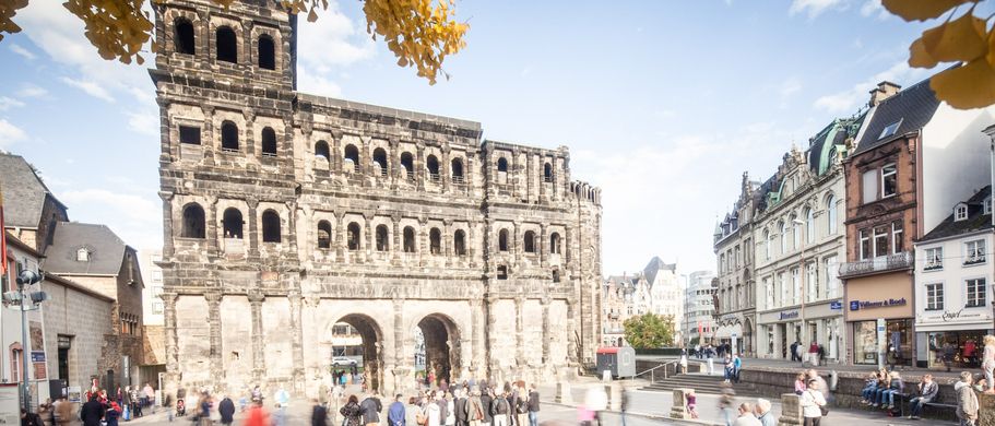 Die imposante Porta Nigra ist weltberühmt 