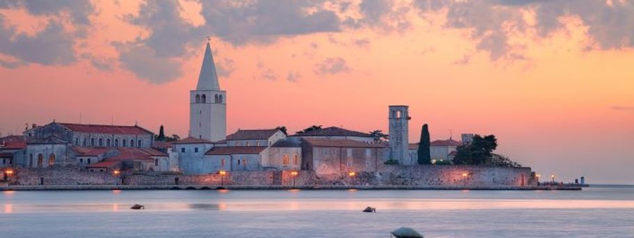 Porec am Abend