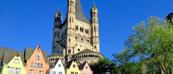  Kirche "Groß St. Martin" in Köln