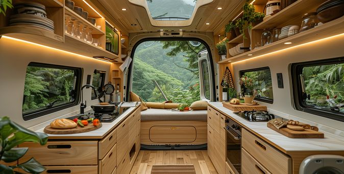 Stauraum im Wohnmobil