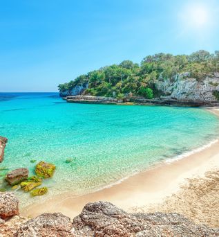 Bucht auf Mallorca