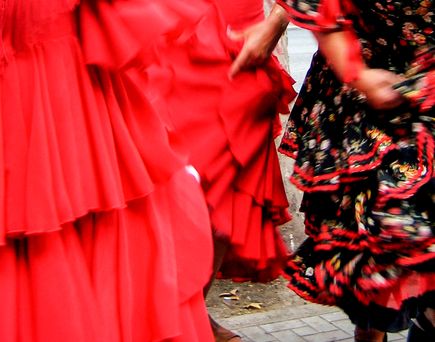 Ferienhaus Urlaub Spanien Andalusien Sevilla Flamenco Tänzer
