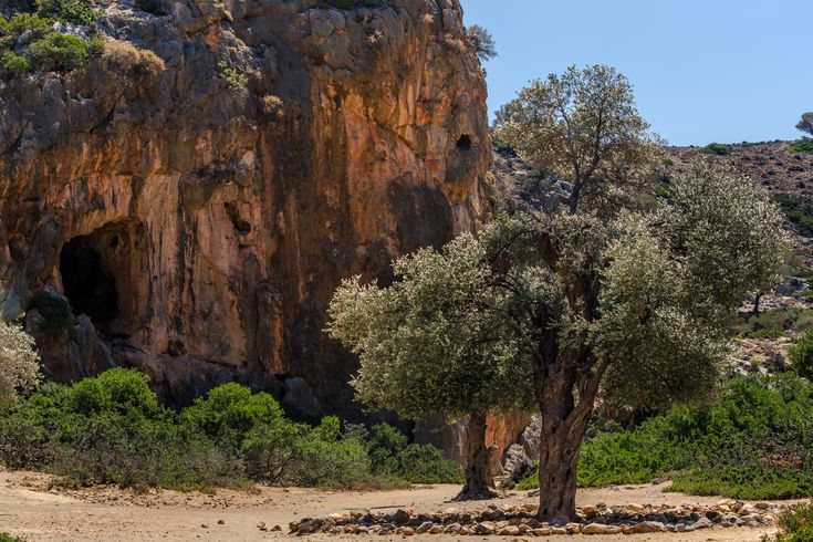 Blick auf die Schlucht vonAgiofarago 