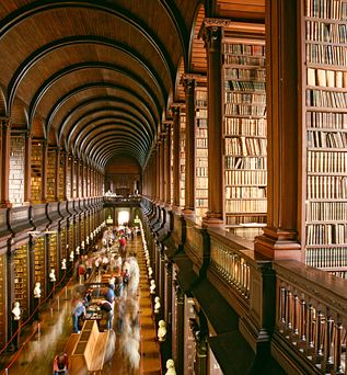 Bibliothek in Irland