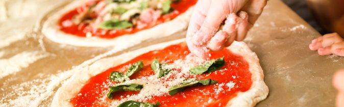 Pizza in Neapel