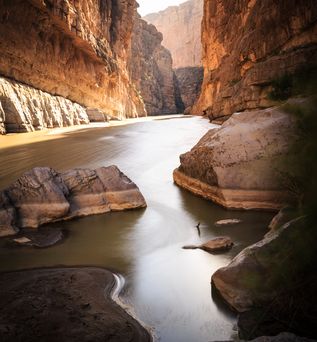 Wasserlandschaft oder Fluss in Texas