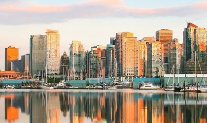Blick auf die Skyline von Vancouver