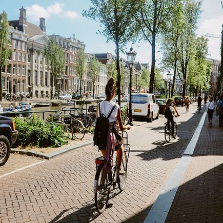 Holland Stadt Fahrrad