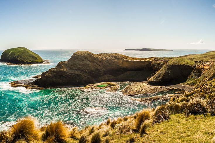 Wunderschöne Bucht Tasmaniens