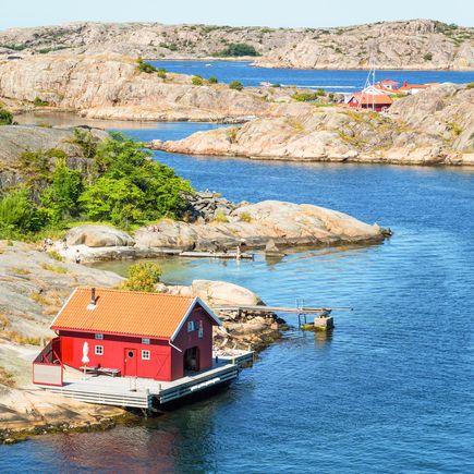  Romantische Häuschen in den Schären von Bohuslän