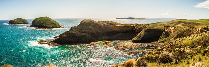 Wunderschöne Bucht Tasmaniens