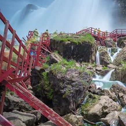 Niagarafälle Cave of Winds