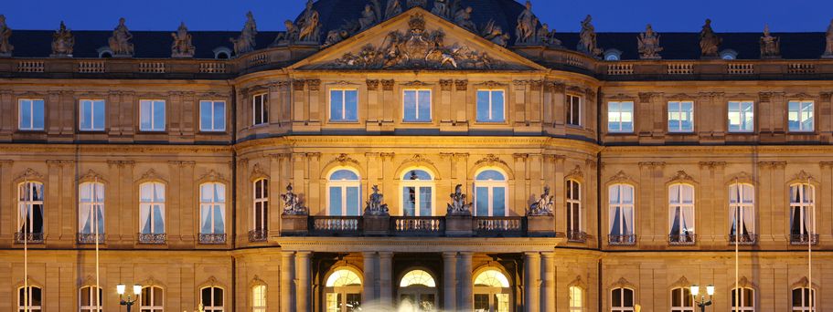 Residenzschloss am zentralen Schlossplatz 