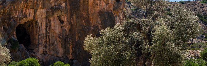 Blick auf die Schlucht vonAgiofarago 