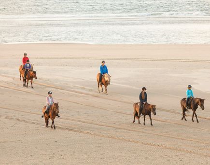 Reiten am Strand