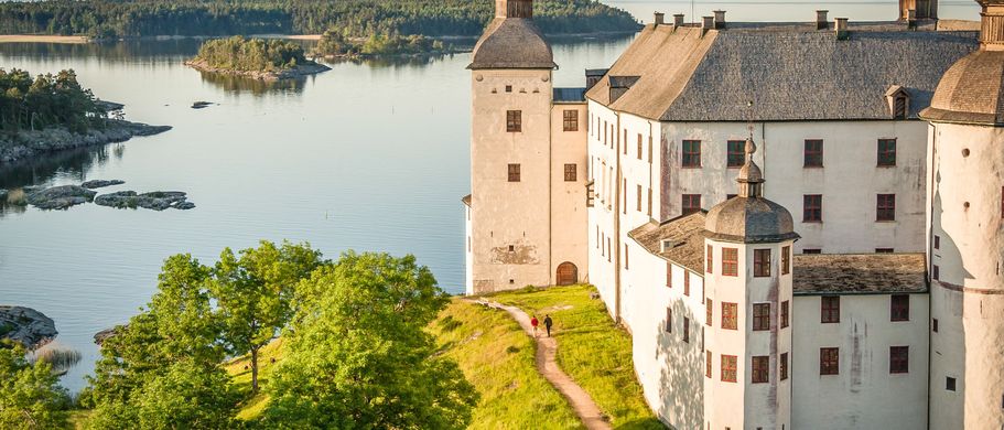 Ferienhaus Urlaub Schweden Schloss Läckö am See Vänern