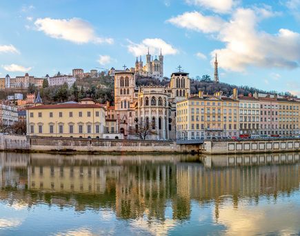 Blick auf den HAfen Frankreich