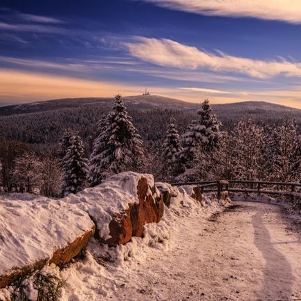 Blick auf den Brocken 