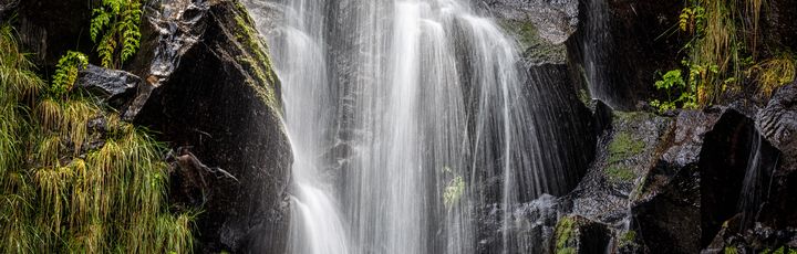 Risco-Wasserfall auf Madeira