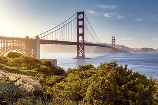 Golden Gate Bridge in San Francisco