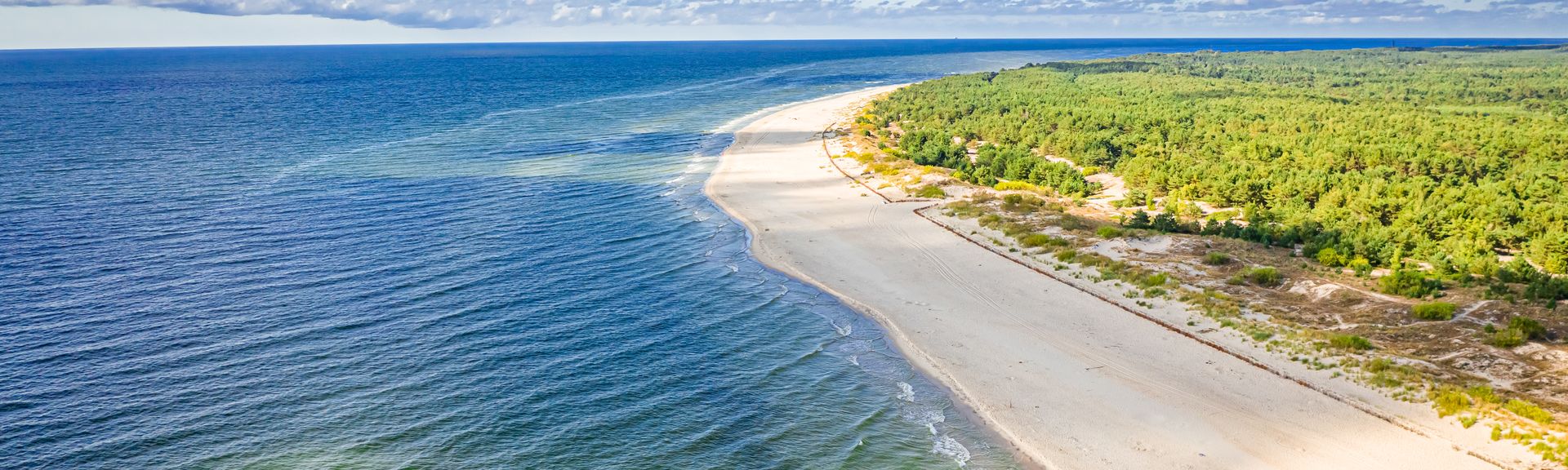 Strand von Peninsula Hel, Baltic Sea in Poland