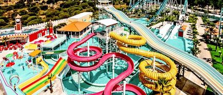 Riesenspaß im Aquashow Park, Portugal