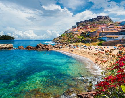 Sardinien Bucht mit Strand
