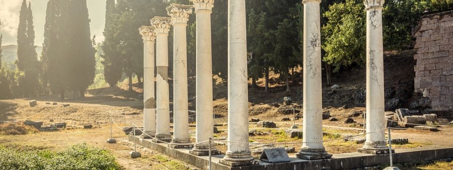 Ruinen des Asklepieion in Kos