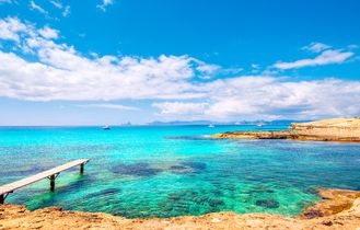 Formentera Urlaub Strand Hotel Ferienwohnung Playa de ses Illetes