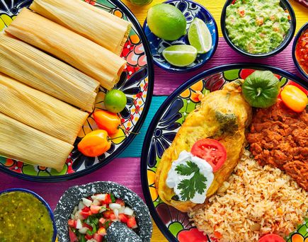 Tamales Essen