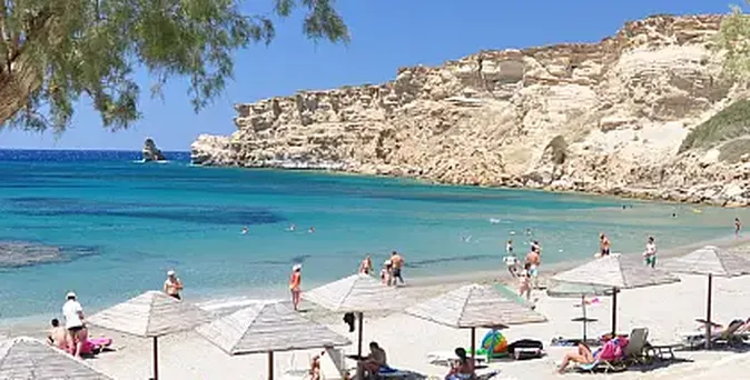 Badestrand auf Kreta