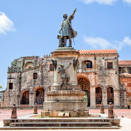 Koloniales Erbe überall in Santo Domingo