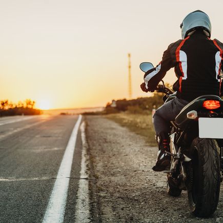 Motorradfahrer