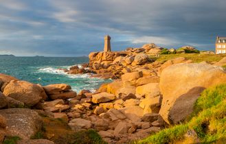Bretagne Urlaub Ferienhaus Ferienwohnung Ploumanac’h