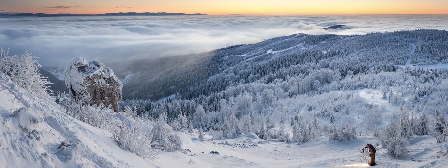 Jesteds verschneite Berglandschaften bieten Hobbyfotografen fantastische Motive