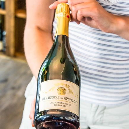 Ausgezeichneter Riesling kommt von den Weinbergen an Mosel, Saar und Ruwer 